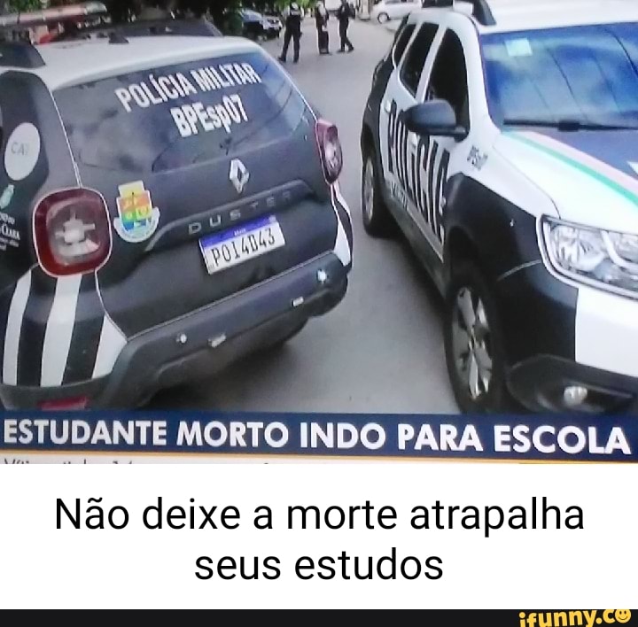 Estudante Morto Indo Para Escola N O Deixe A Morte Atrapalha Seus