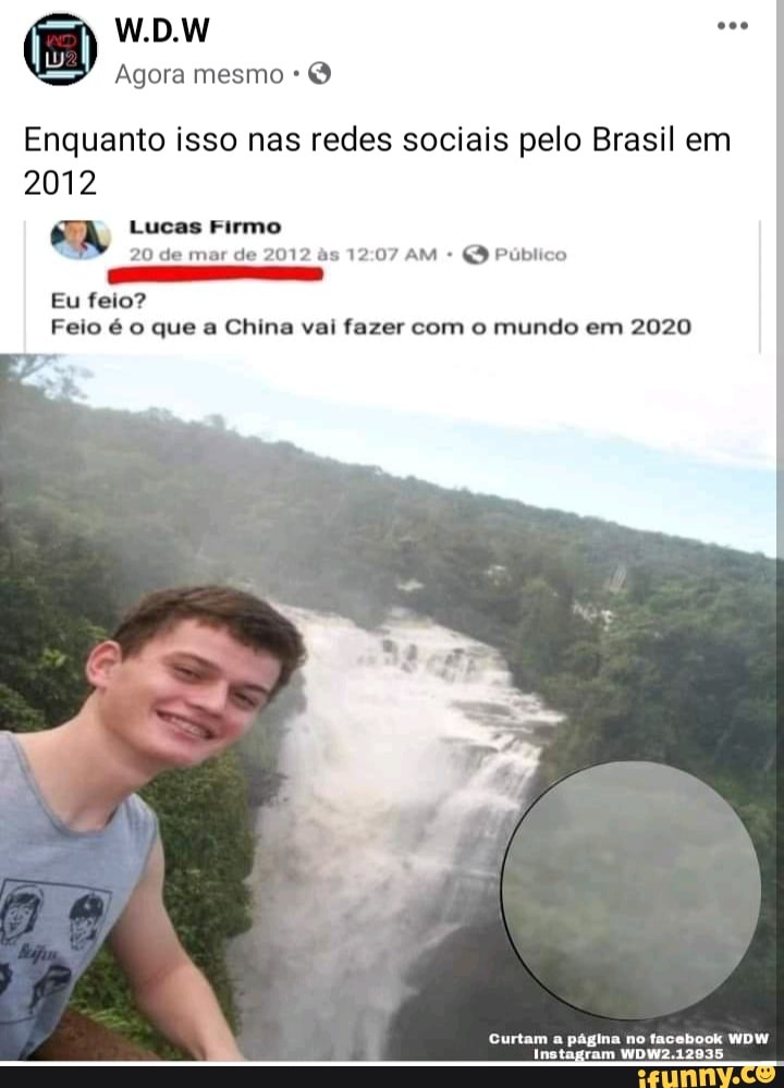 W D W Agora Mesmo Enquanto Isso Nas Redes Sociais Pelo Brasil Em