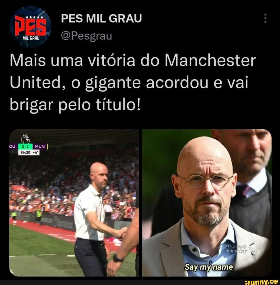 To sentindo uma química entre o Erik ten Hag e o Manchester United