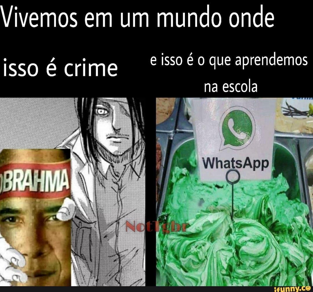 Vivemos em uma sociedade em que Issso Isso não foi dublado foi - iFunny  Brazil