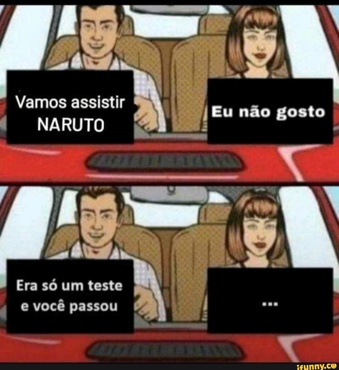 Me dá um motivo pra mim assistir Naruto. Eu:Toma 8 - iFunny Brazil