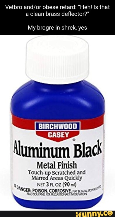 Birchwood Casey 3 oz Aluminum Black Metal Finish