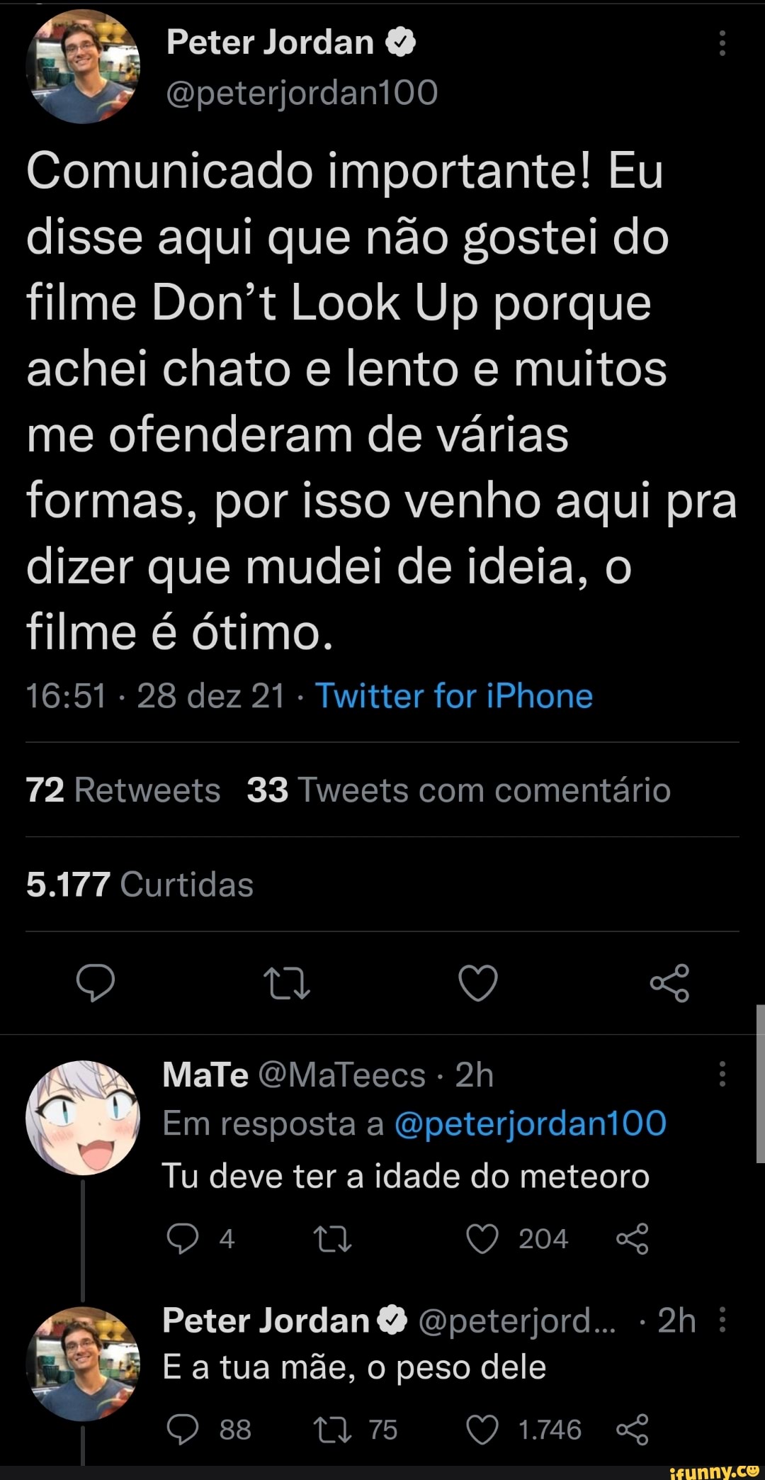 Responder @davidrenan8 eu não assistir baki direito ett não tenho