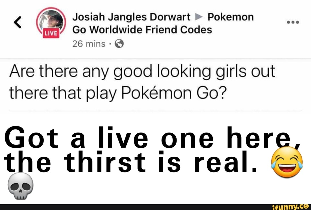 Pokemon Go Worldwide Friend Codes