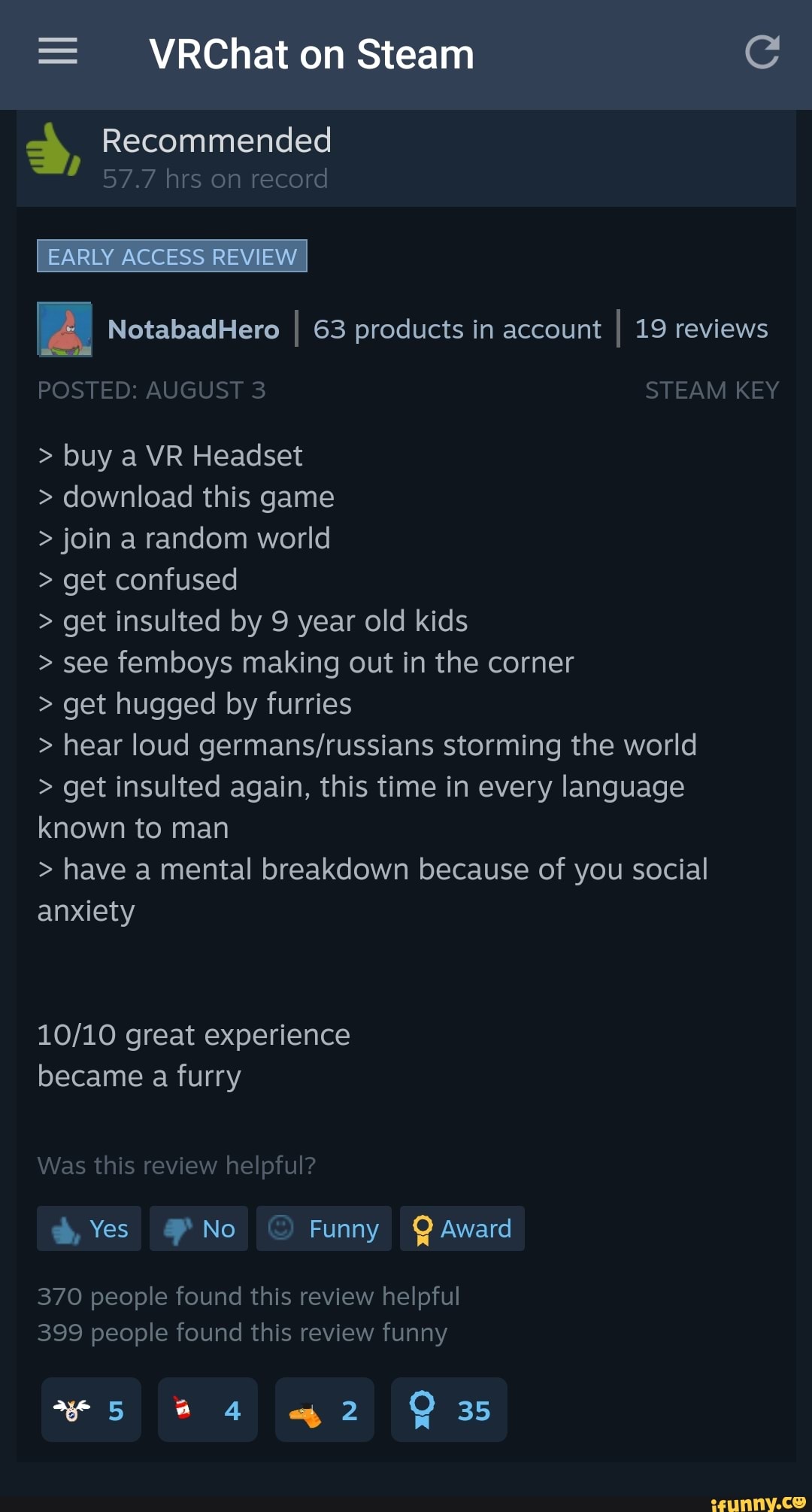 VRChat on Steam