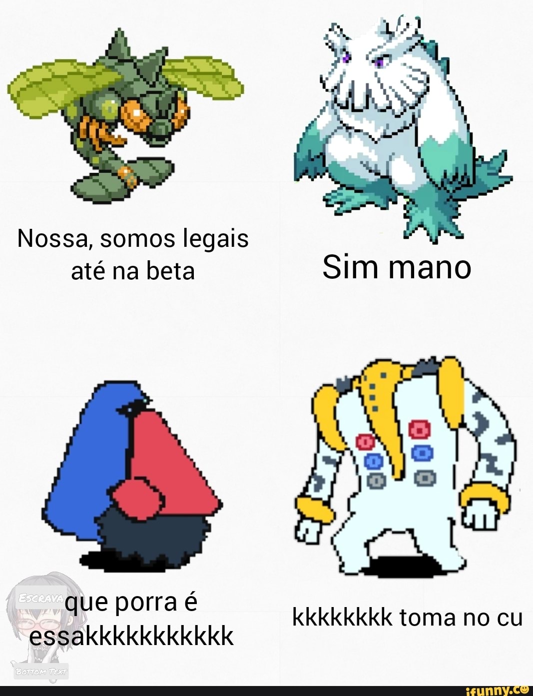 Meus POKEMON são fracos? Ou, eu sou ruim? Seis Caterpies, cara Acho que  as duas coisas, na boa. - iFunny Brazil