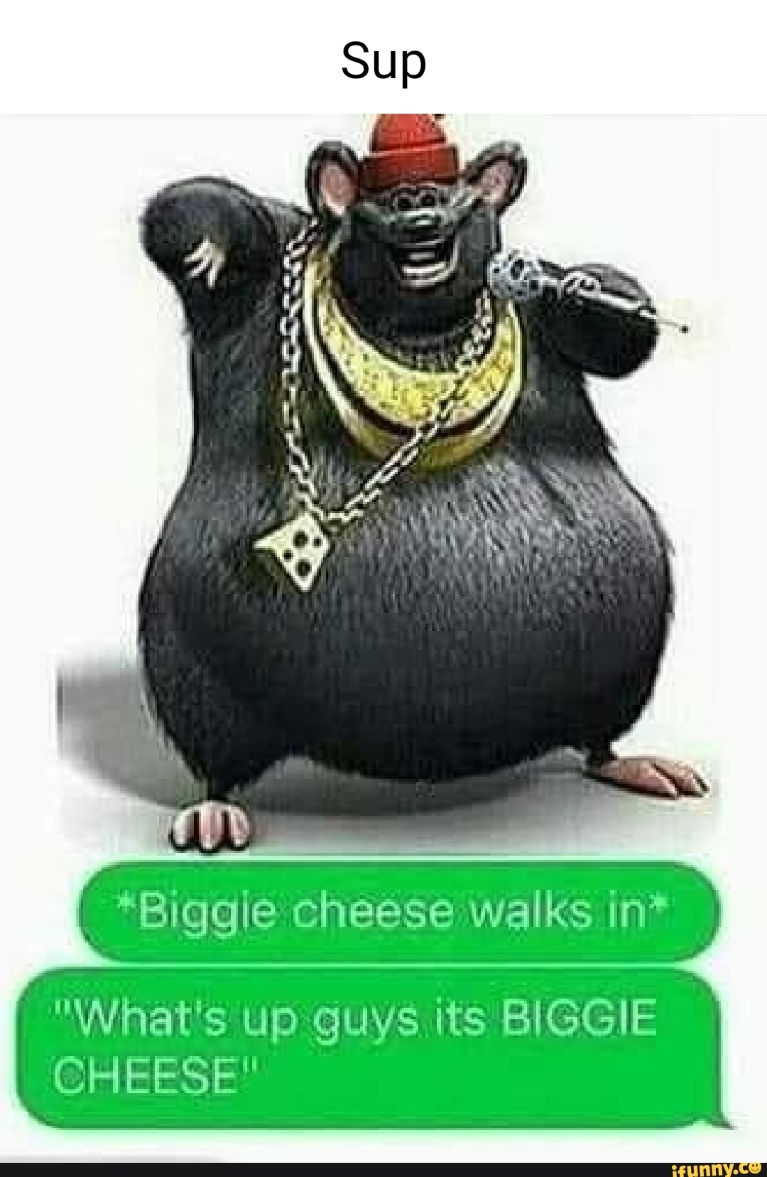 Whats up guys its Biggie Cheese - 9GAG