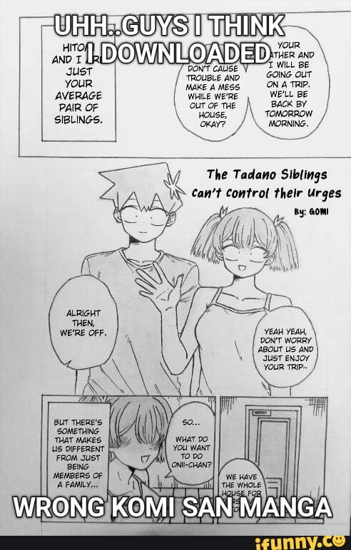 What if Hitori is actually Tadano and Komi's child? : r/Komi_san