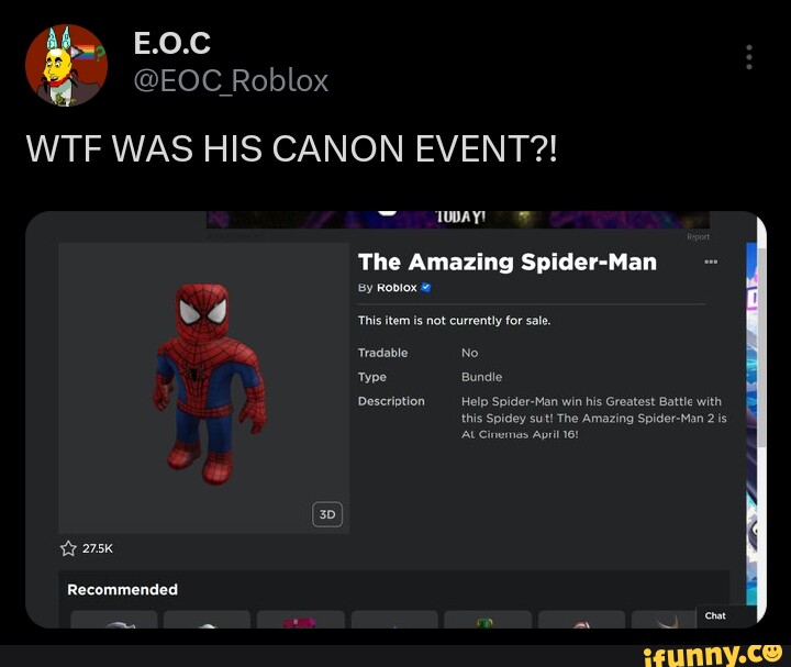 The Amazing Spider-Man - Roblox