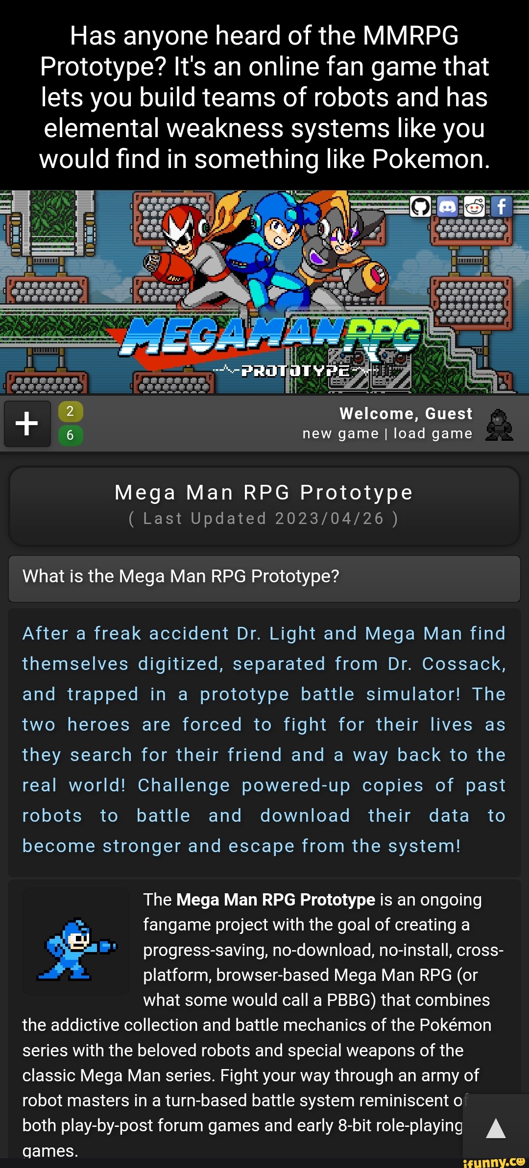 Mega Pokemon Online RPG