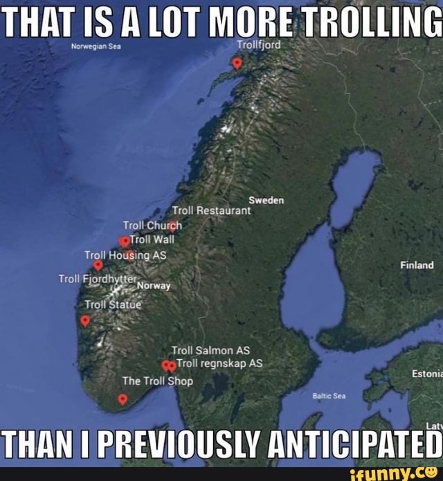 Troll Meme -  Sweden