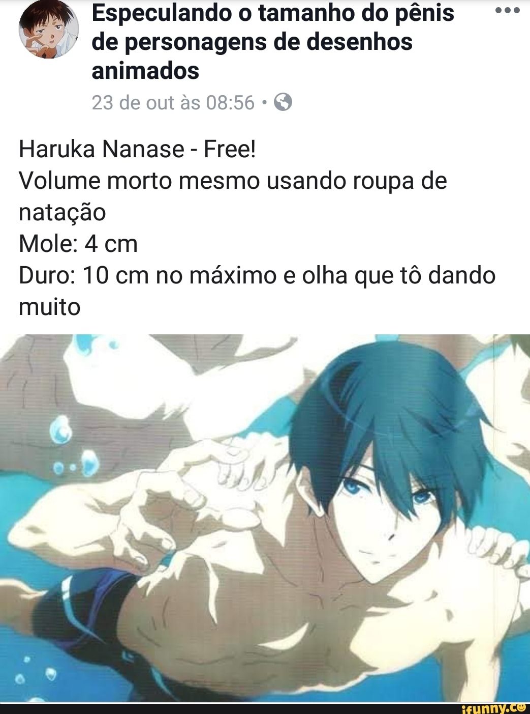 Especulando o tamanho do pênis de personagens fictícios - Naruto