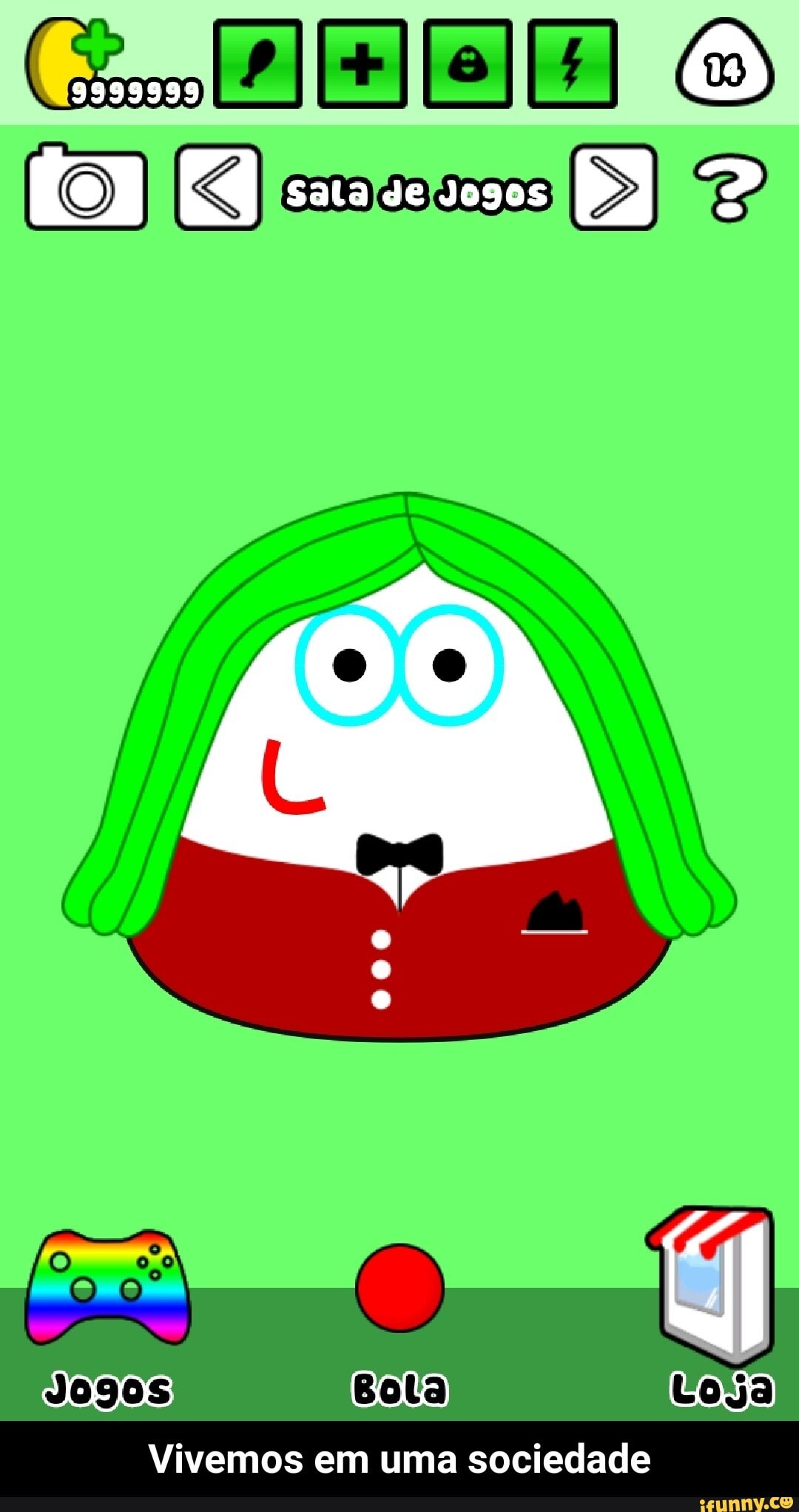 POU EMO KKKKKKKKKKKKKK (im [ES Coja - iFunny Brazil