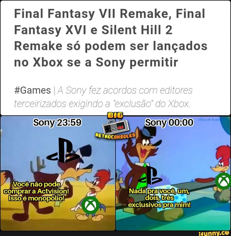 Quando FINAL FANTASY VII REMAKE Chega no XBOX? Por Quê Ainda é Exclusivo  Playstation? - Vale a Pena? 