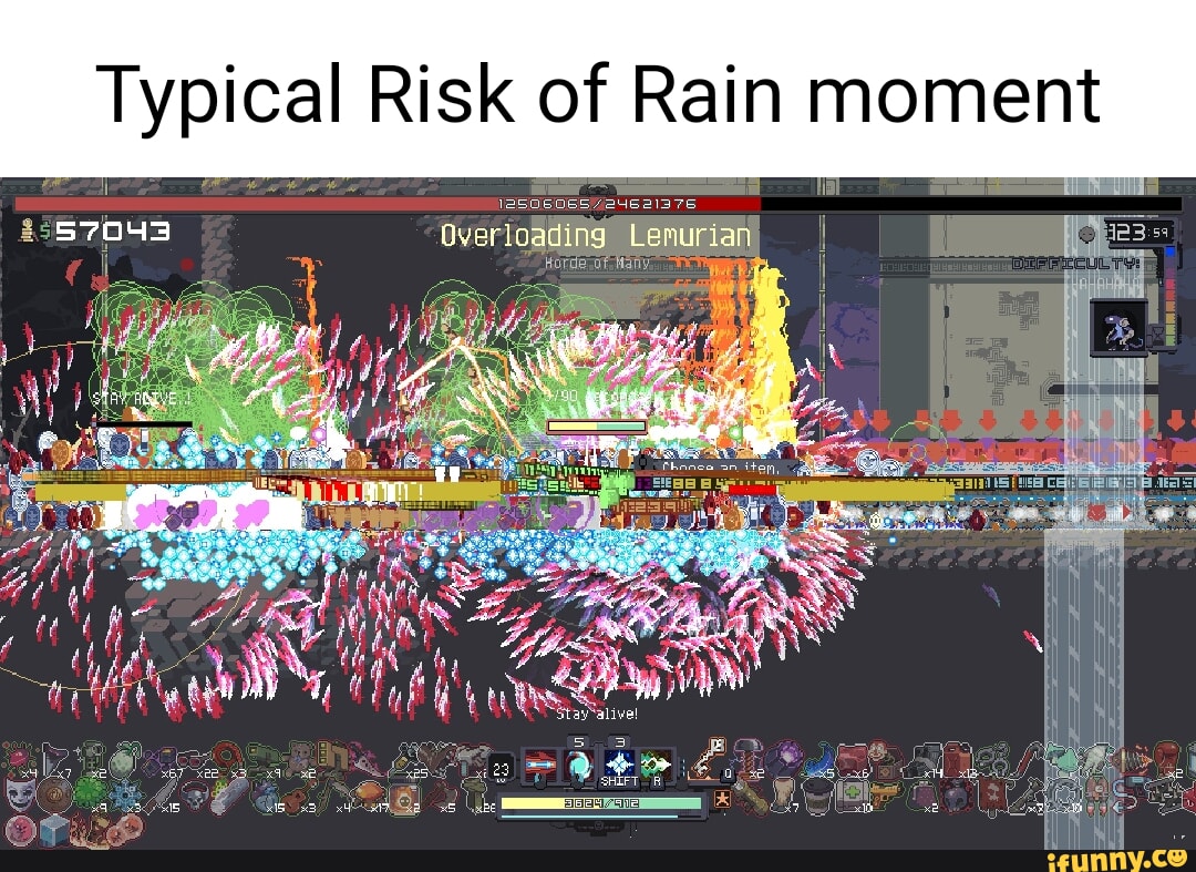 Risk Of rain 2 Multiple Overloading Worms 