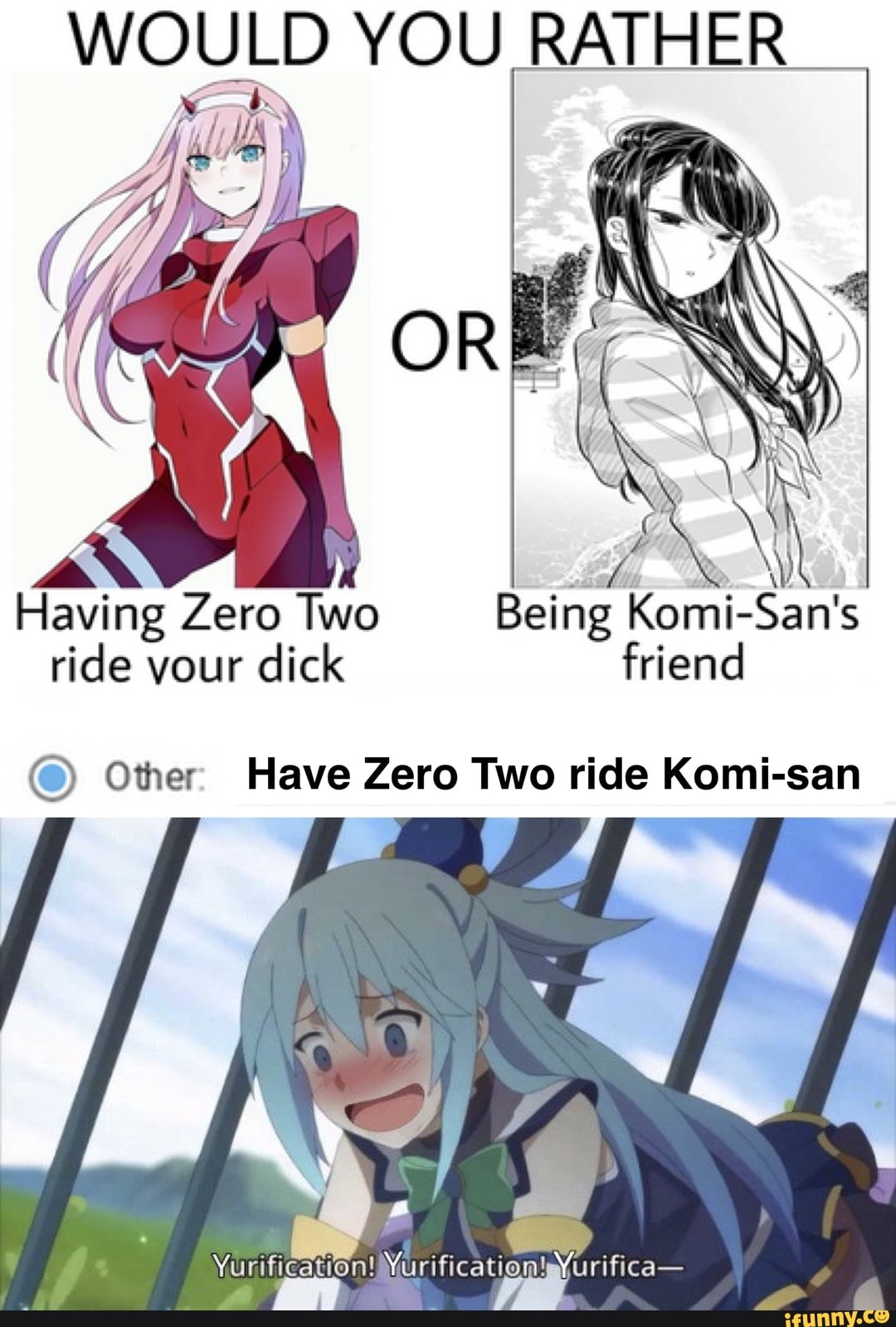 Would you rather : r/AnimeHate