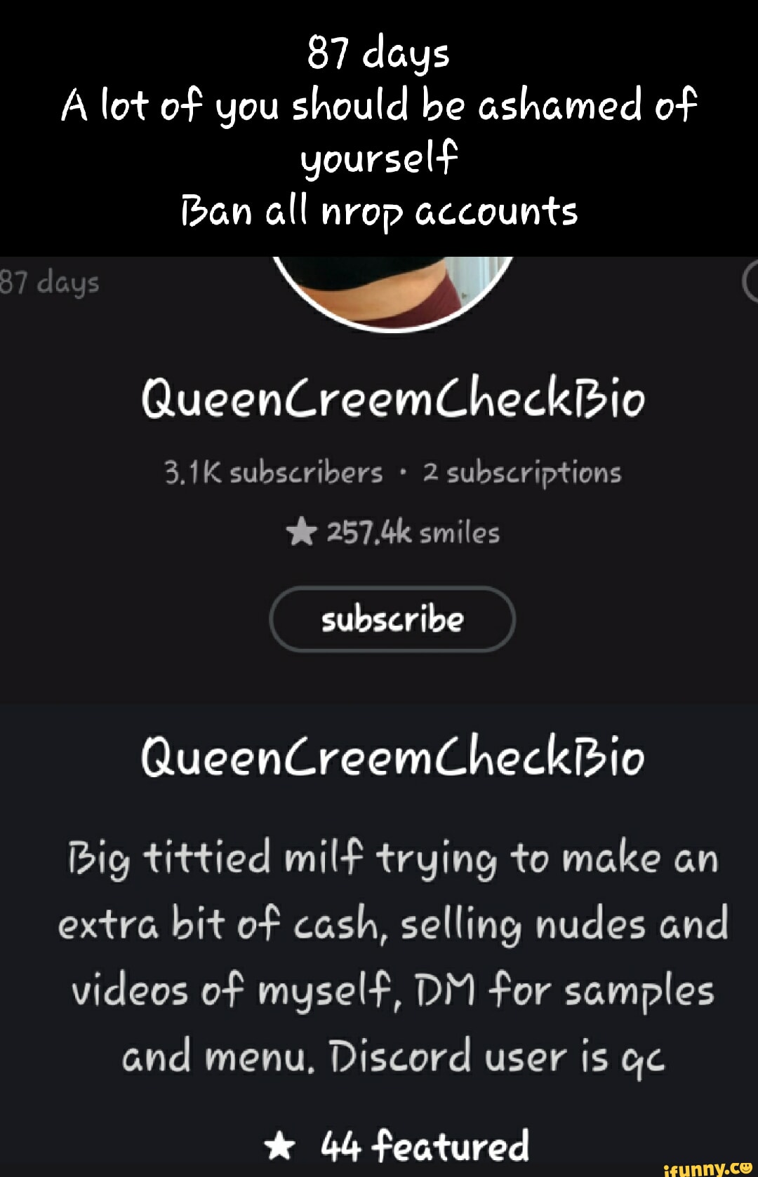 Selling nudes discord