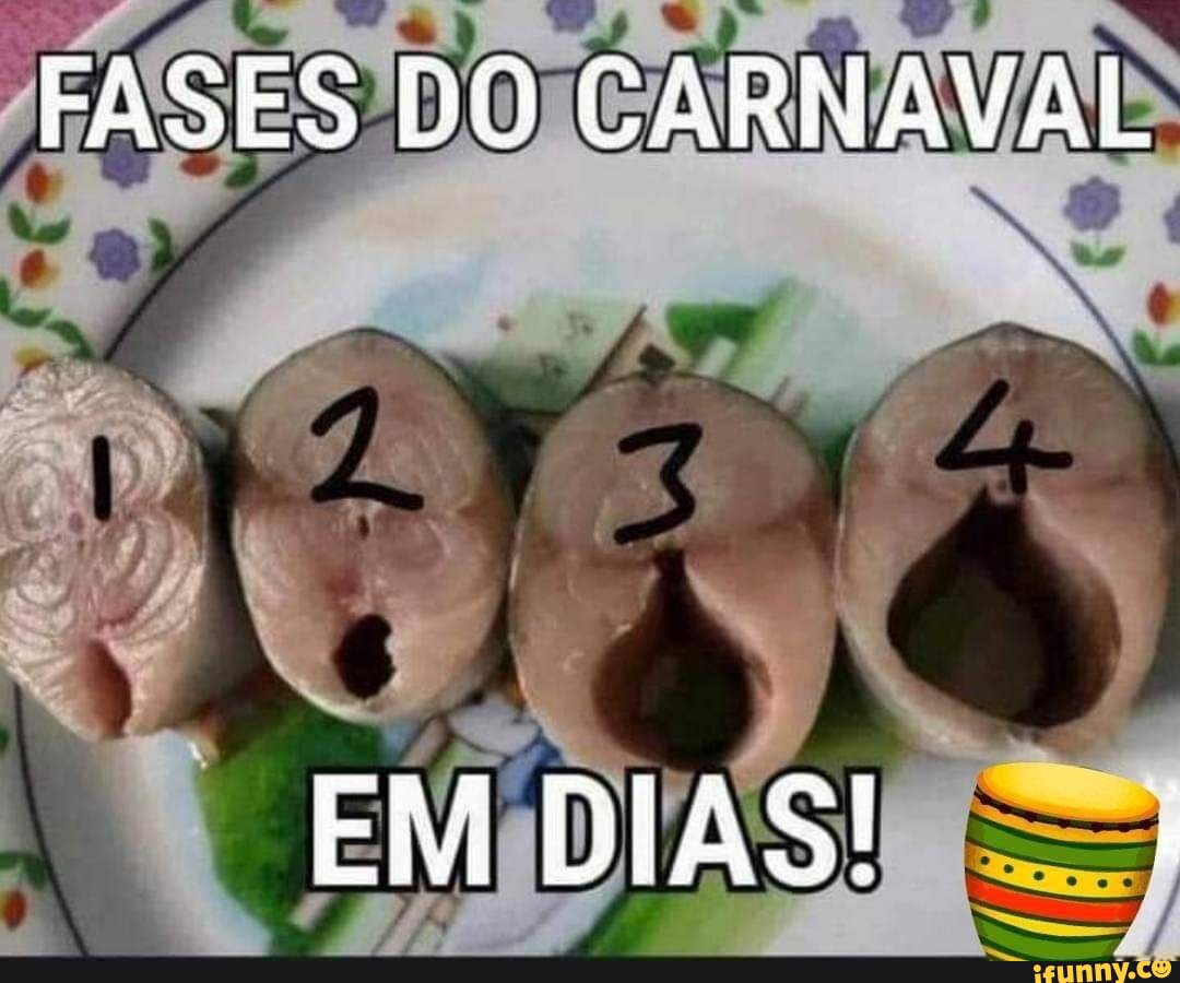 FASES DO CARNAVAL DIAS! iFunny Brazil