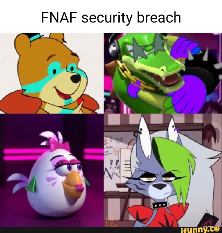Um fnaf que eu queria jogar é o fnaf seu cu com rinite bicht Security  breach** Seu Cu Com Rinite Bicht - iFunny Brazil