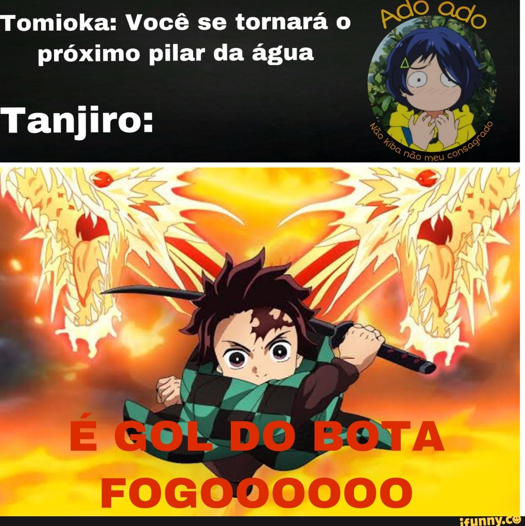 Olá,Kamado Tanjiro ter uma segunda temporada que se passa num puteiro -  iFunny Brazil