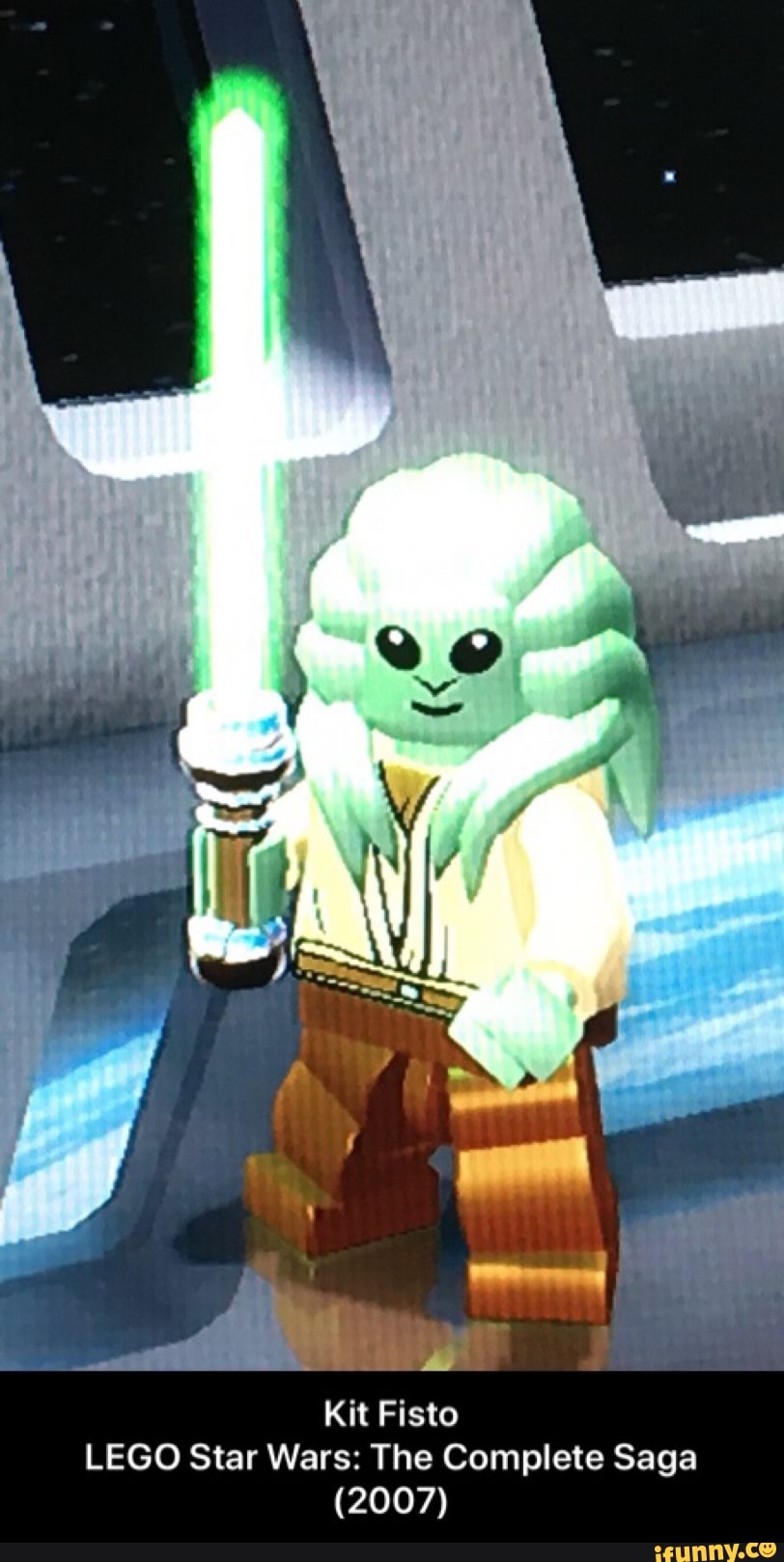 Lego star wars the 2025 complete saga kit fisto