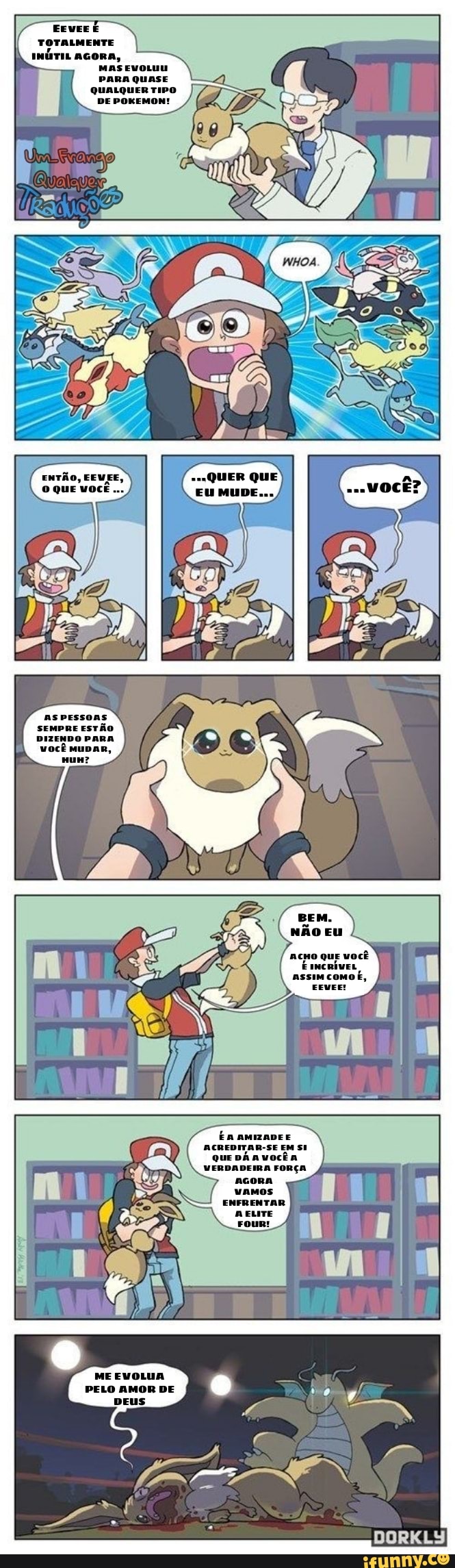 Oq define uma pessoa, é qual evolução do Eevee ele mais gosta Mo, ) o Aa )  cL ) GO USGMEN - iFunny Brazil