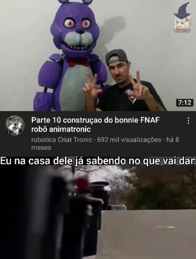 BONNIE NA SALA DE CASA five nights at freddy's robotica Criat Tronic - 1 mi  de visualizações