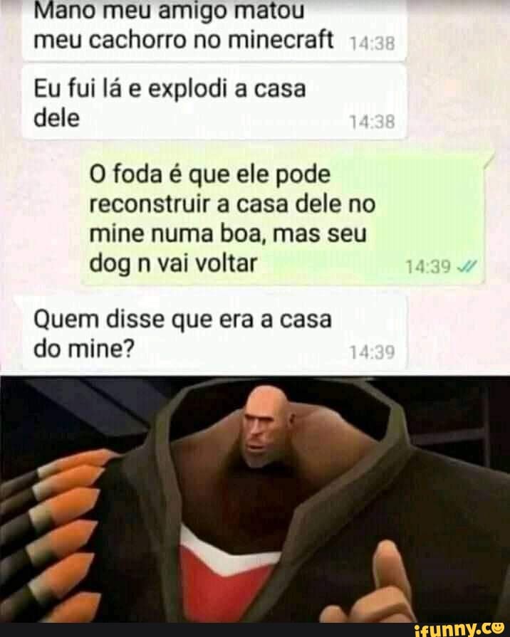 Minecraft é Foda