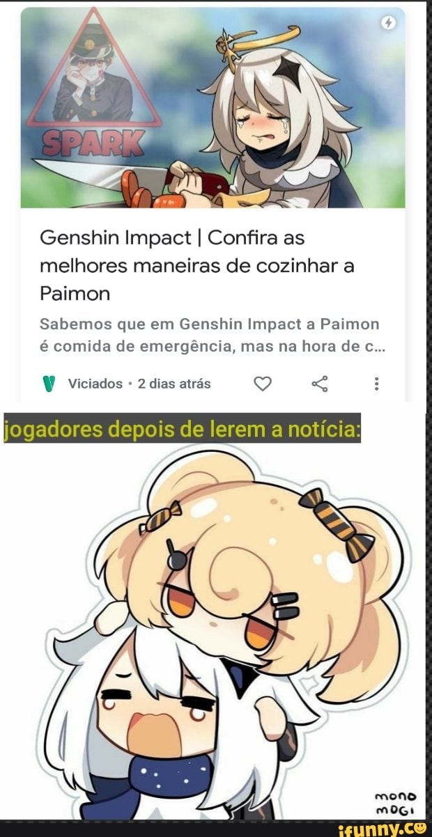 Genshin Impact - Paimon está convidando você a dar uma