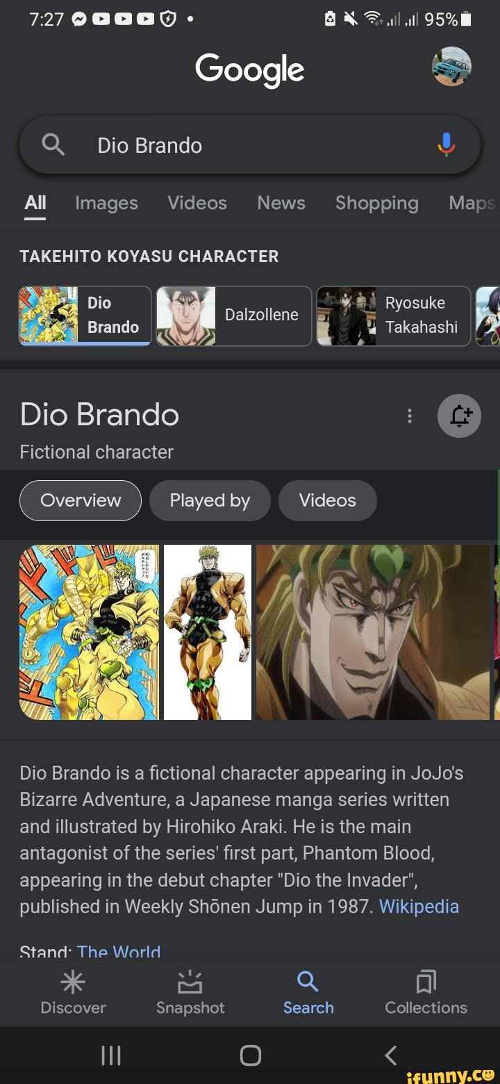 Dio Brando, Wiki