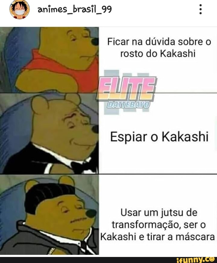 DESENHO Q FIZ DO KAKASHI TENTEI FAZER UNS EFEITOS DIFERENTES NO CABELO -  iFunny Brazil