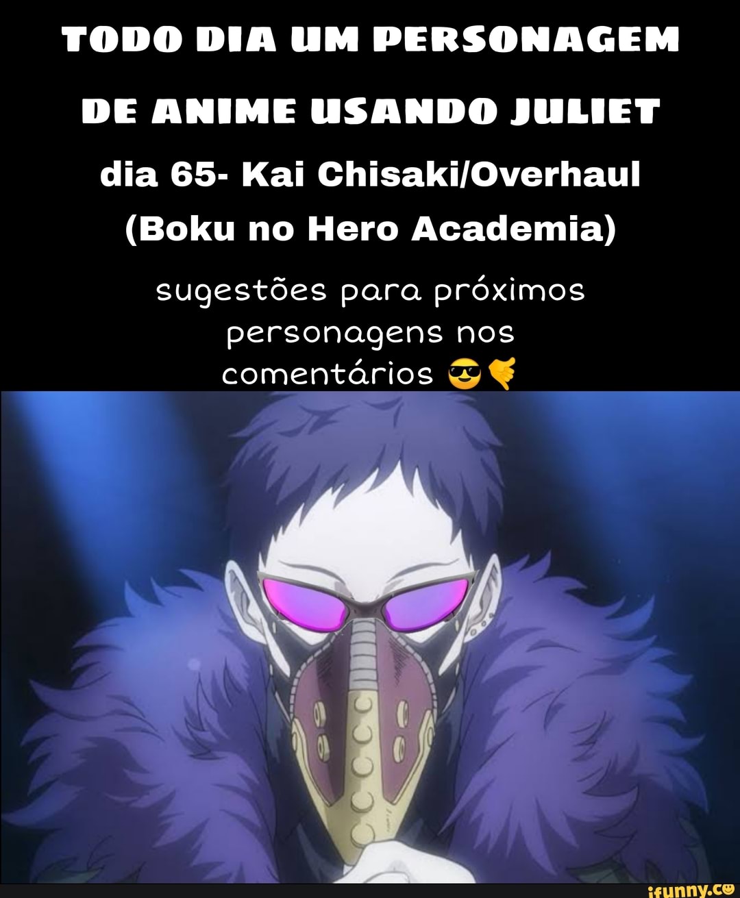 TODO DIA UM PERSONAGEM DE ANIME USANDO JULIET dia 14- Megumin (Kono  Subarashii Sekai ni Shukufuku wo!) sugestões para próximos personagens nos  comentários - iFunny Brazil