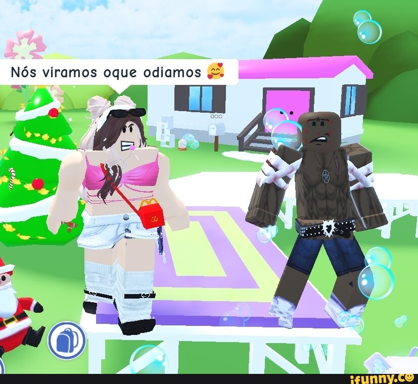 VIRAMOS MULHERES no ROBLOX 