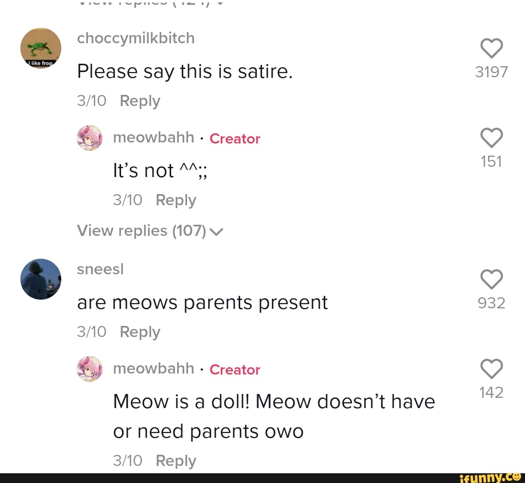 Meowbahh memes. Best Collection of funny Meowbahh pictures on iFunny Brazil