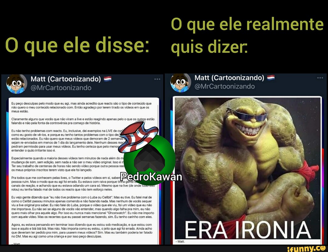 Memes de imagem RklDoNj19 por Arthista_2020: 4 comentários - iFunny Brazil