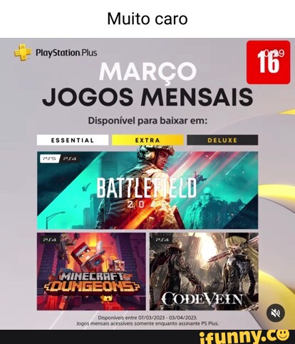 Jogos do PS Plus de setembro já disponíveis para download