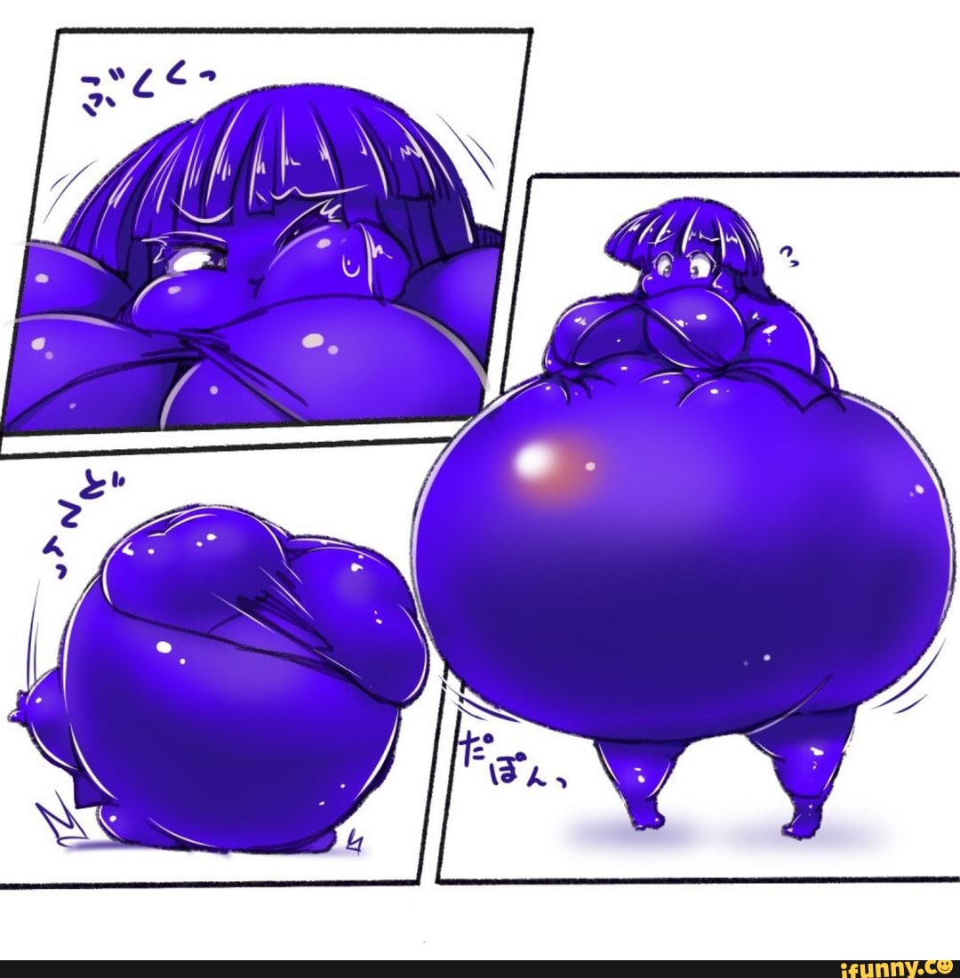Anime blueberry inflation