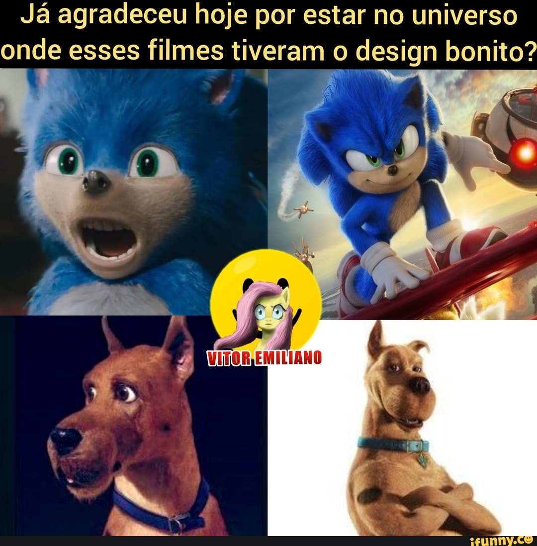 SONIC FEIO É O MAIOR ACONTECIMENTO DE 2022! TOTALMENTE INESPERADO MAS  COMPLETAMENTE INCRÍVEL! PERSONAGEM SUPER CARISMÁTICO, TEM UMA PANÇA E AINDA  É AGENTE ESPECIAL DA FBI! - iFunny Brazil