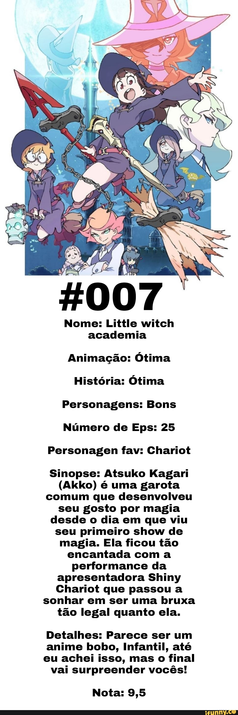 Representação da Magia - Parte 7 - Little Witch Academia