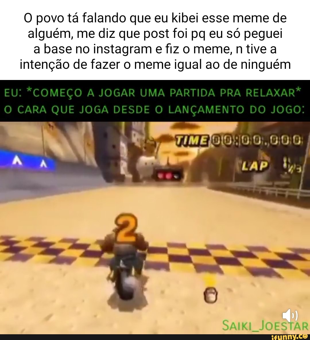 Fala que é gamer, mas nunca jogou este jogo ”