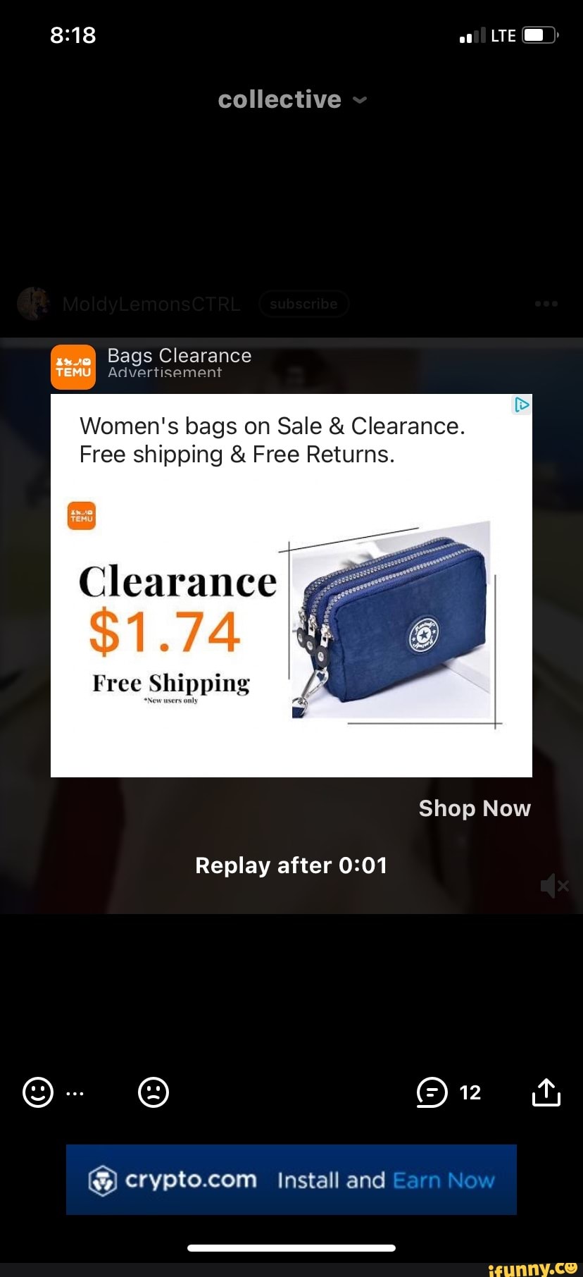 Collective Bags Clearance Advertisement Women's bags on Sale