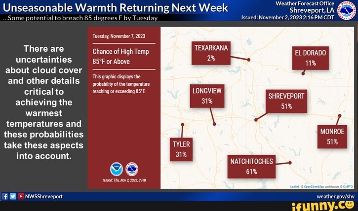 Unseasonable Warmth Returning Next Week Some Potential To Breach 85 ...