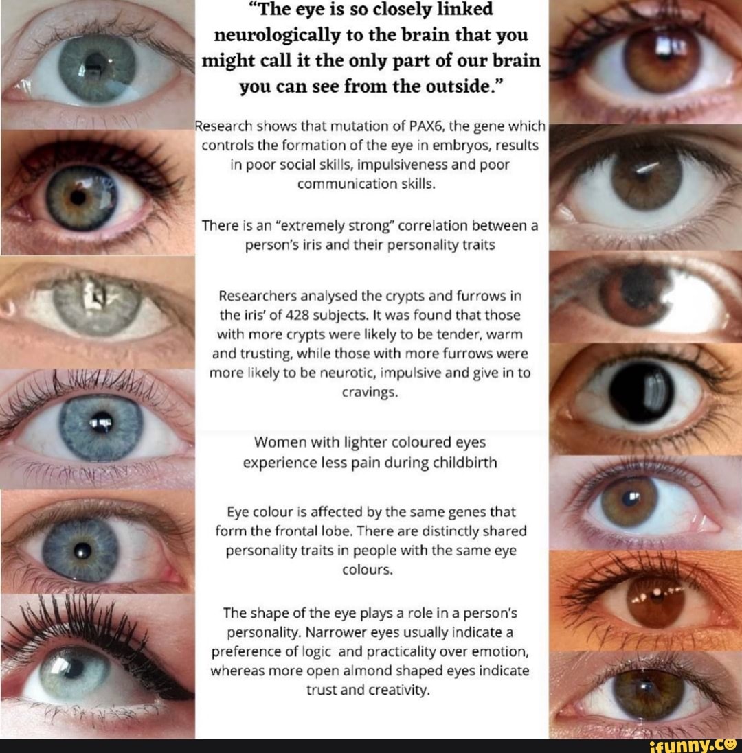 eye color personality facts