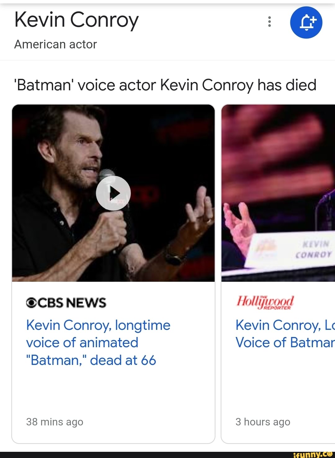 Kevin Conroy, Batman Voice Actor, Dead at 66