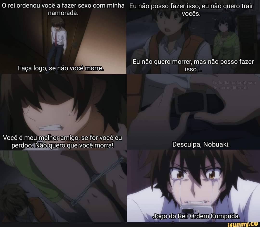 Anime faz sexo