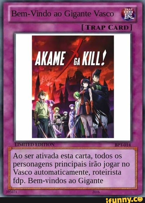 Obras amadas que matam poucos personagens Em Akame Ga Kill - iFunny Brazil