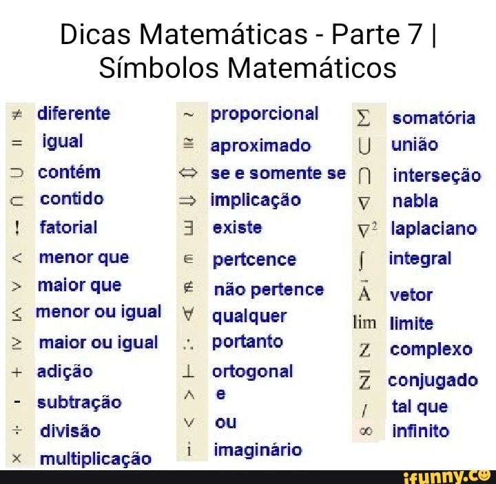 Sinal de Sinal de Maior que Menor que - iFunny Brazil