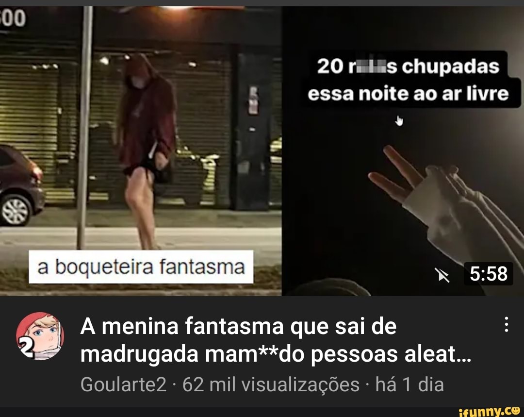 A boqueteira fantasma