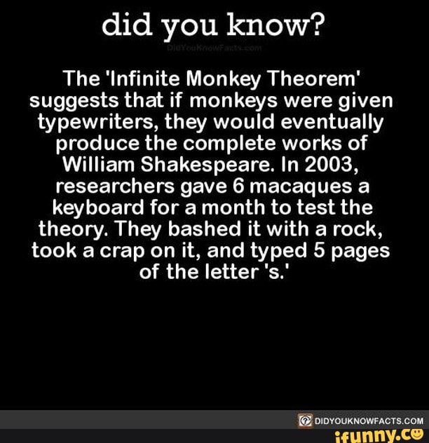 Monkey Theorem - Instinct Primate