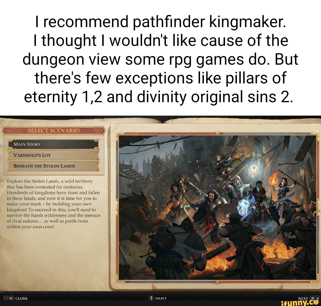 Thoughts: Pathfinder Kingmaker